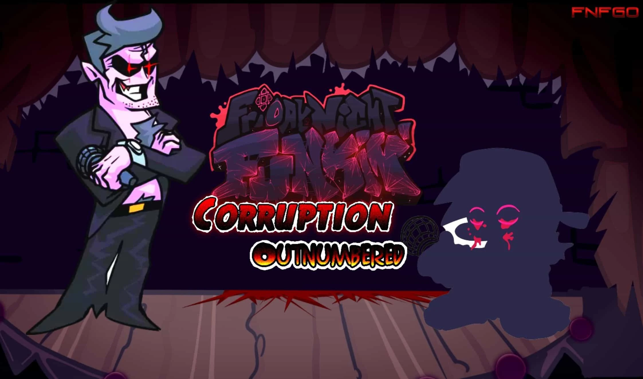 FNF Corruption Outnumberedをプレイ