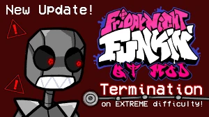 FNF QT Mod – Termination on Extreme difficulty!をプレイ