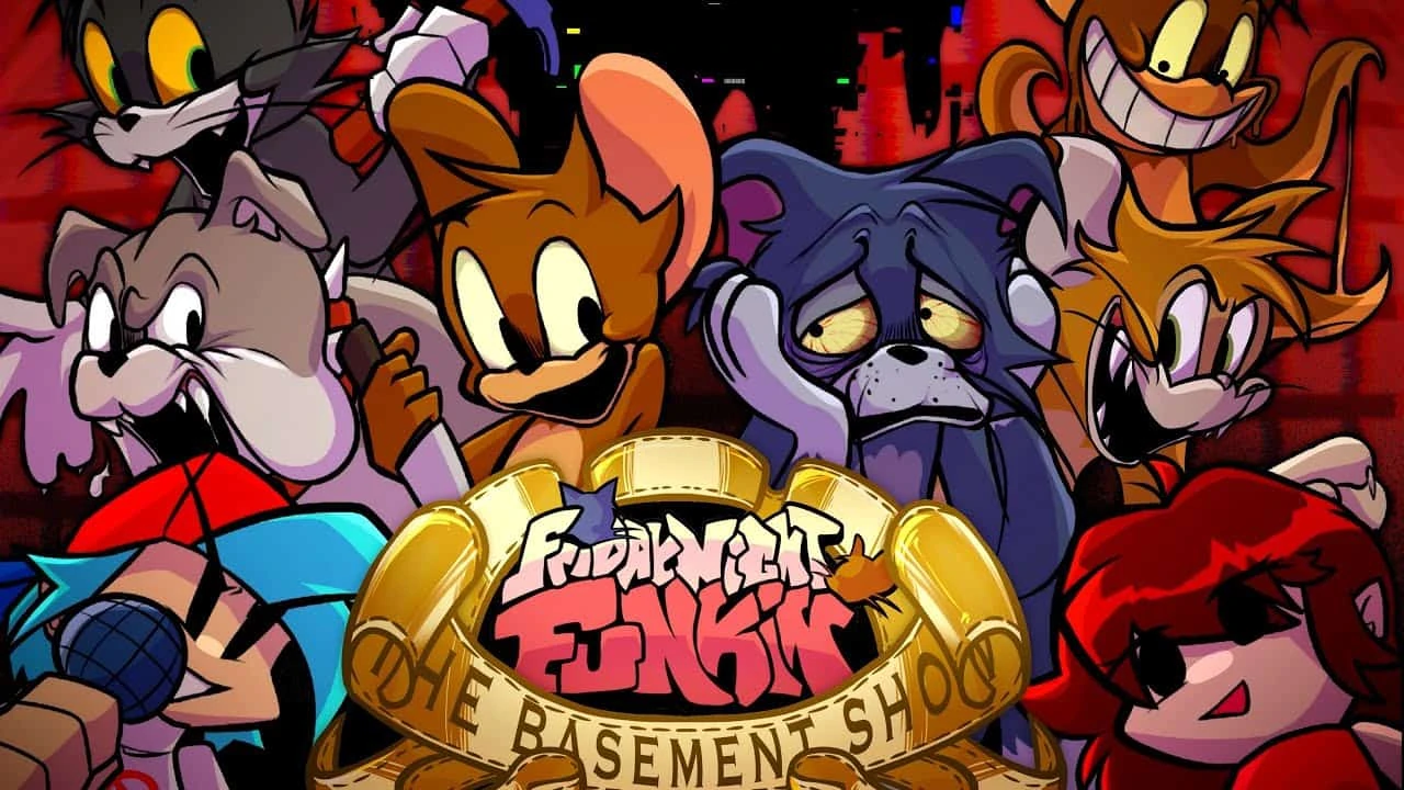 Play FNF The Basement Show (Tom & Jerry) game