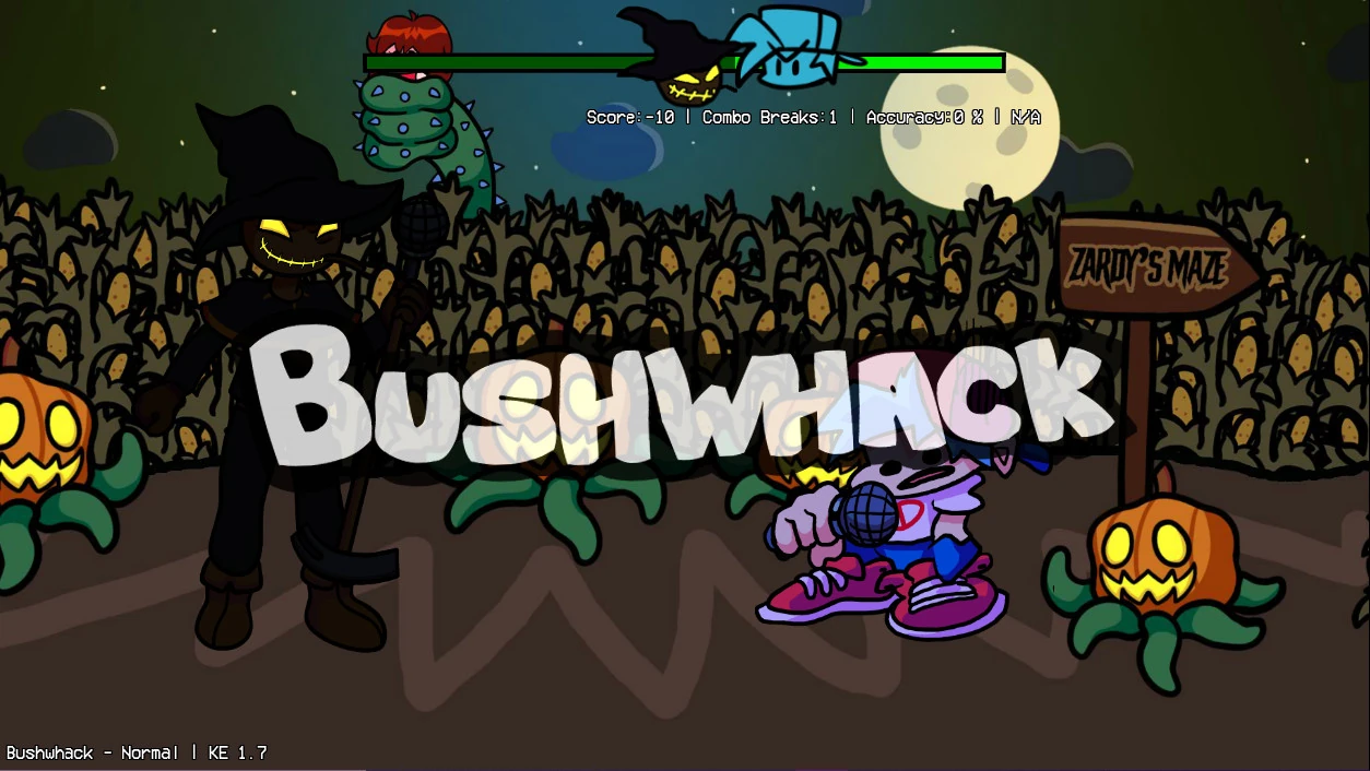 FnF vs Zardy Phase 2 Bushwhackをプレイ