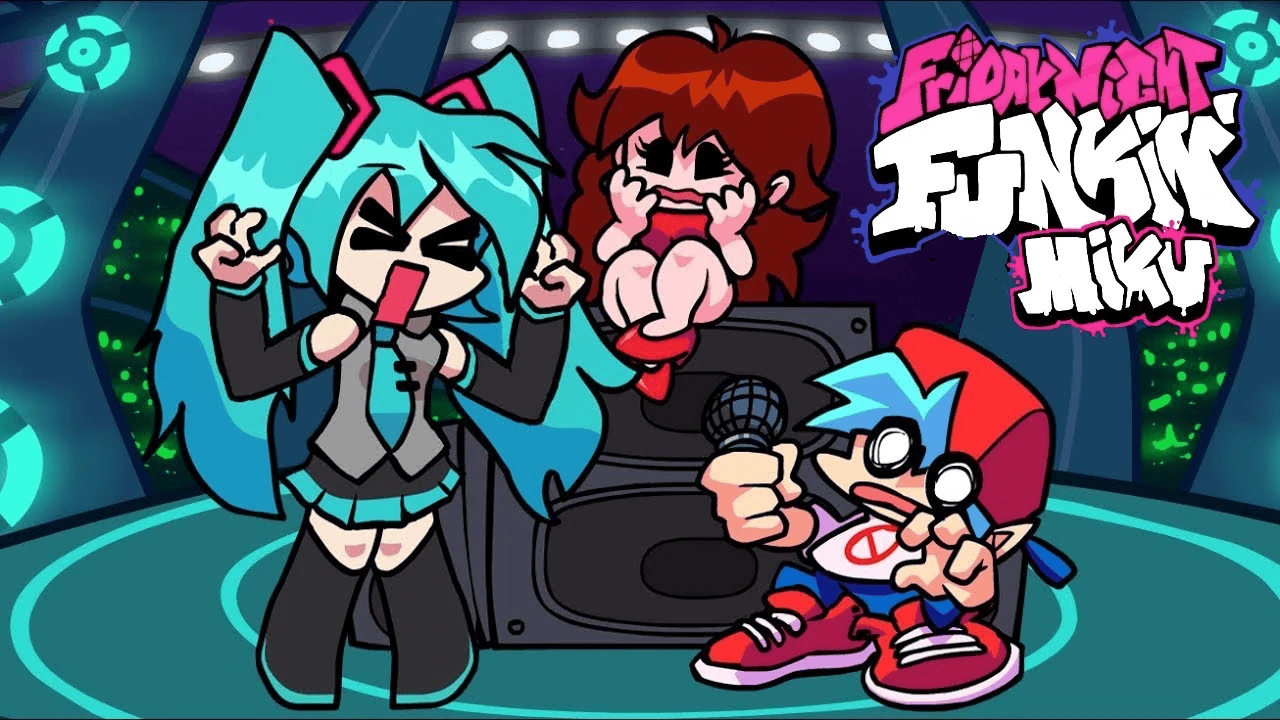Play Friday Night Funkin' + Hatsune Miku game
