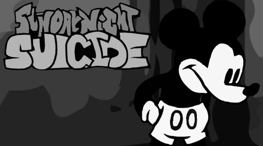 Friday Night Funkin' Vs Suicide Mouse v2をプレイ